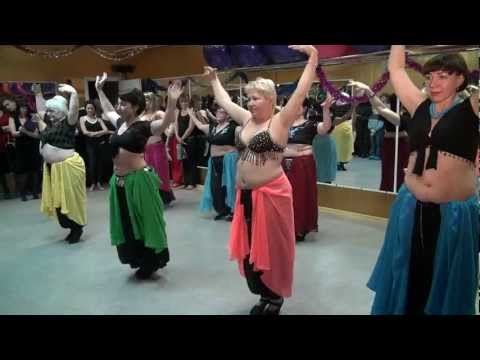 Клуб "Time Fitness" 24.12.11г. - Восточные танцы - Танец на песке