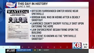 We the People: June 3 - 'Smithville Shootout' involved a militant tax protester hiding in the Gin...