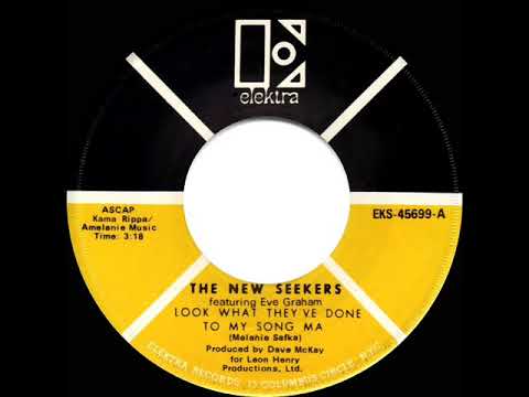 1970 HITS ARCHIVE: Look What They’ve Done To My Song Ma - New Seekers, feat. Eve Graham (stereo 45)