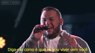 Christian Cuevas ( The Voice ) - How Am I Supposed To Live Without You?  (Legendado/Tradução)