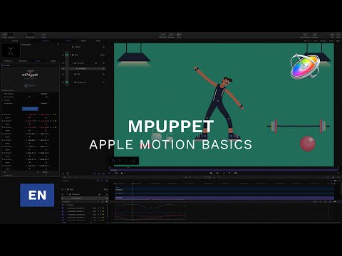 Using mPuppet in Apple Motion - Tutorial - mPuppet FCPX and Apple Motion Plugin - MotionVFX