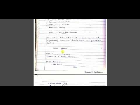 Performance Evaluation 8 - Queuing Network