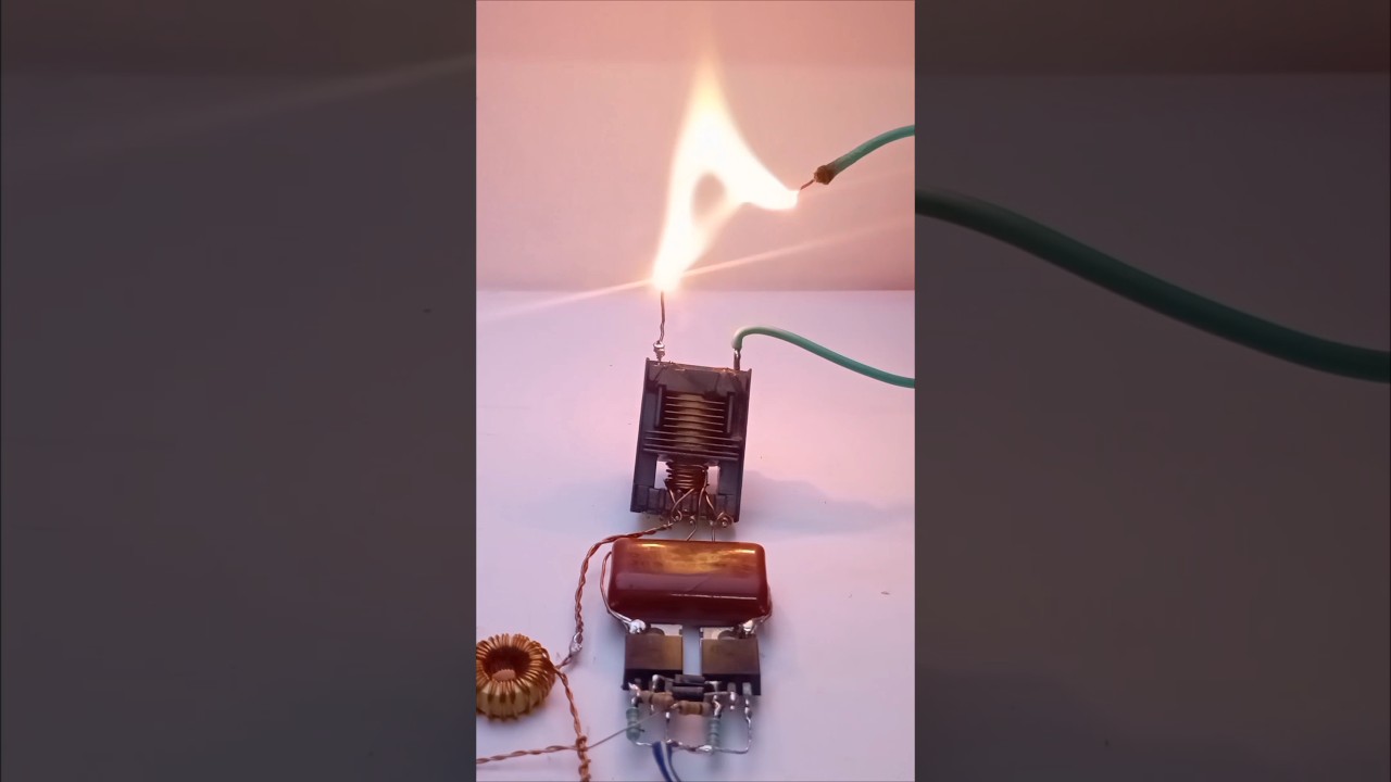 Highvoltage plasma arc 🔥🔥⚡