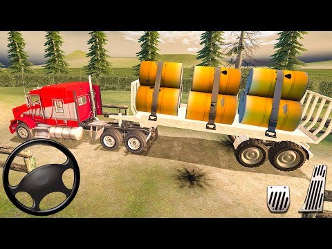 Dangerous Radioactive Material Transport - Offroad Army Cargo Driving Mission - Android Gameplay