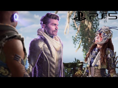 Aloy & Sylens Discuss Walter Londra / Horizon Burning Shores (PS5)