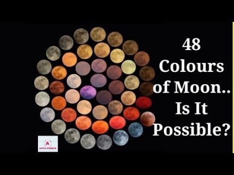 48 Colours of Moon, Why? || by Appu Words  #appuwords #48colours #moon