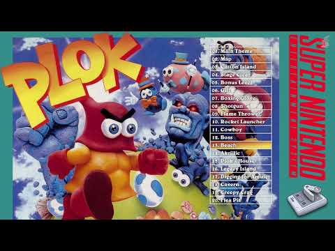 Plok Soundtrack (SNES OST, 20 Tracks)