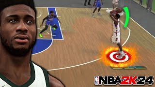 This *NEW* THANASIS ANTETOKOUNMPO PROSPECT BUILD can DO IT ALL on NBA 2K24...