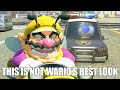Wario Gets Caught Speeding In Mario Kart World