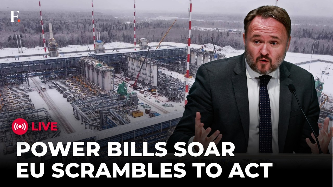 LIVE: EU Faces Winter Crunch | Energy Min. Meet To Cut Electricity Cost & Secure Winter Supplies