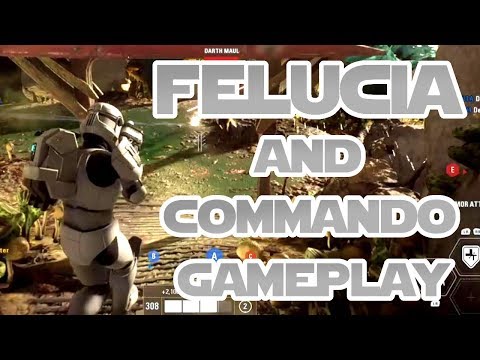 Felucia Clone Commando Instant Action Gameplay - Star Wars: Battlefront 2