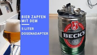 Bier zapfen - 5 Liter Dosenadapter - Ultratap