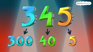 Ones Tens Hundreds Song | Math Rock Song | Math 2nd Grade