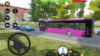 🚍 Coach Bus Simulator | Real Bus Driving Experience 😱 | Urdu Gameplay