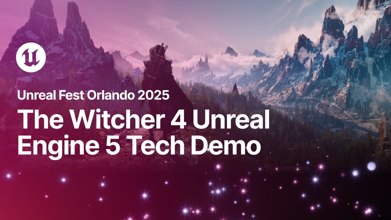 The Witcher 4 Unreal Engine 5 Tech Demo 4K | State of Unreal | Unreal Fest Orlando - YouTube