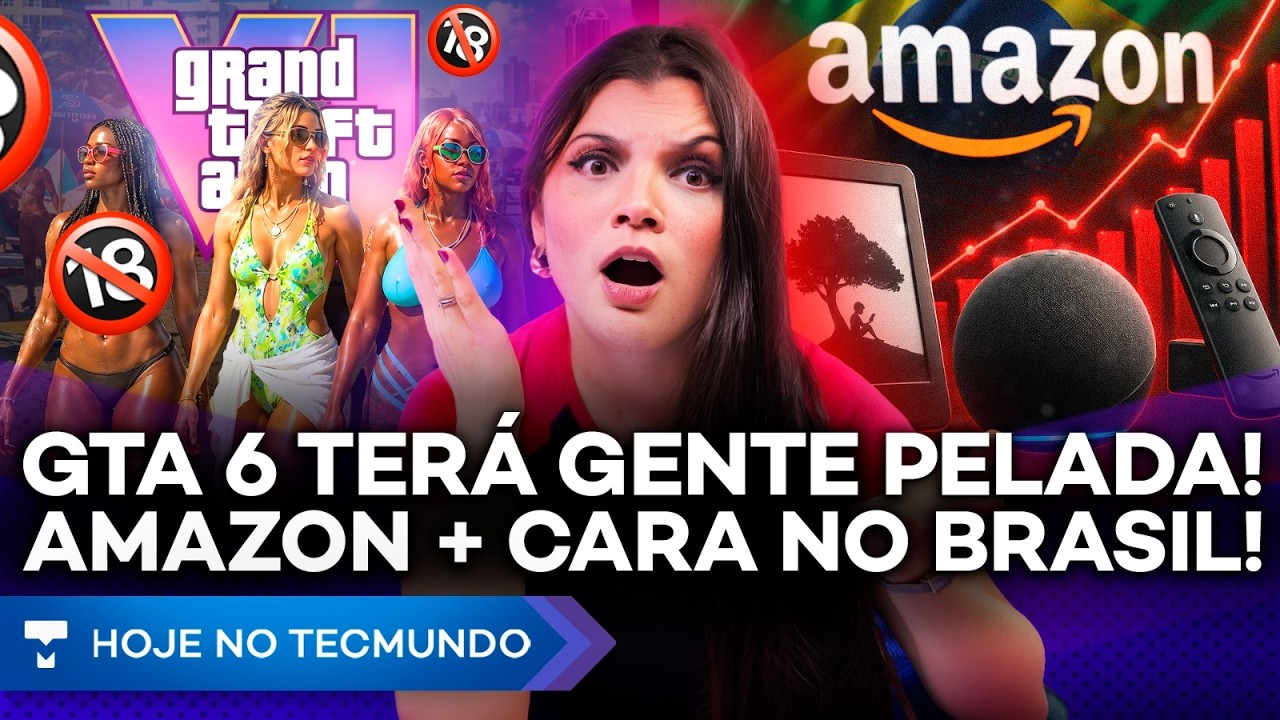 CHAVES DA AWS VAZARAM! GOOGLE DÁ GEMINI GRÁTIS! AMAZON E PREÇO DO KINDLE SOBE 55%! GTA 6 E MAIS!