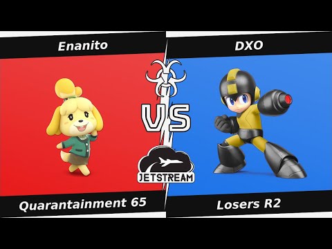 Quarantainment 65 Losers R2 - Enanito (Isabelle) Vs DXO (Mega Man) - SSBU