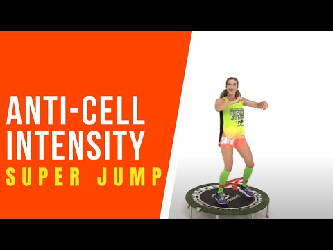 Jill Cooper's SuperJump INTENSITY - Rebound workout 17 minutes Legs Buns and Arms