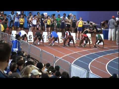 MPSSAA State Indoor Championships 2011 Boys 55 Meter Dash 2A Prelims Heat 2