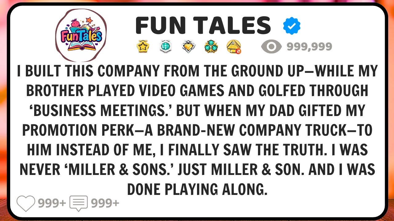 My Dad Gifted My Brother My Company Car - That's When I Knew I Was Done