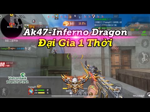 CF Mobile | AK47-VIP INFERNO DRAGON Chỉ Những Đại Gia Đời Đầu Mới Có Dân Cày Chay Chỉ Biết Ước Thôi