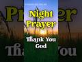 Night Prayer – Thank You, God 🙏🌙 | Bedtime Gratitude Prayer #prayer #nightprayer #morningprayer