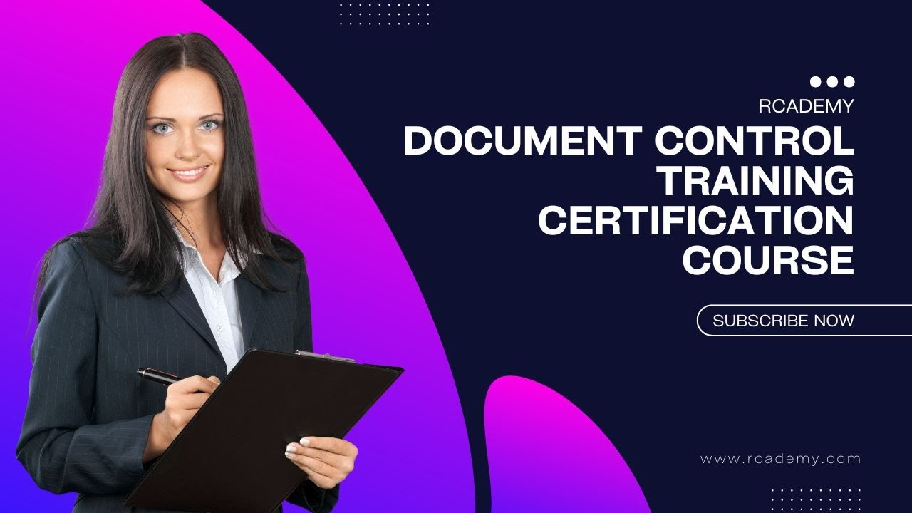 Document Control Training Certification Course