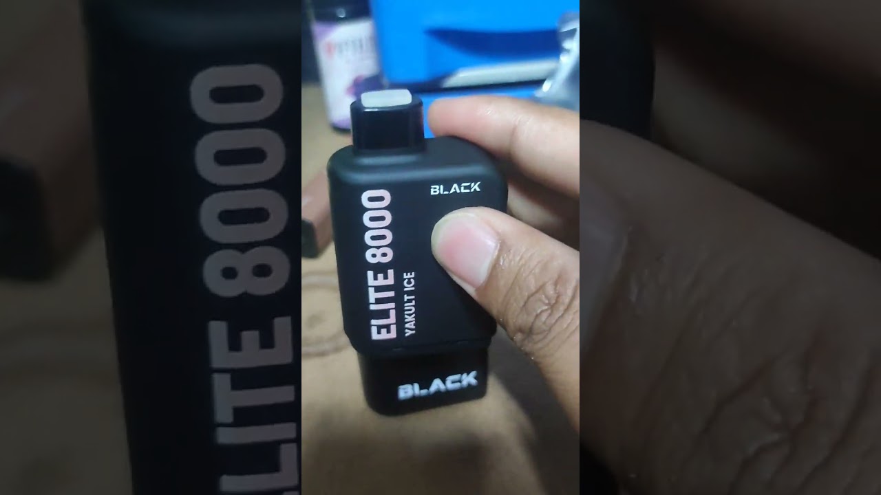 Black elite 8k puffs sobrang ganda #Disposablevae