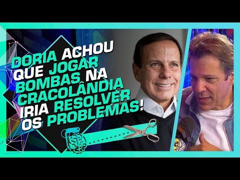 A SITUAÇÃO LAMENTÁVEL DA CRACOLÂNDIA - FERNANDO HADDAD