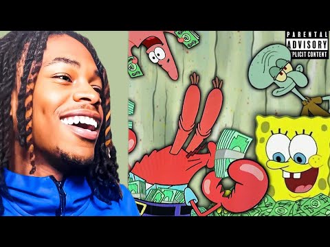 SNSKingBash Reacts To MR. KRABS X SQUIDWARD X PATRICK X SPONGEBOB - DYNASTY prod.BNYX,snapz, & HARZ]