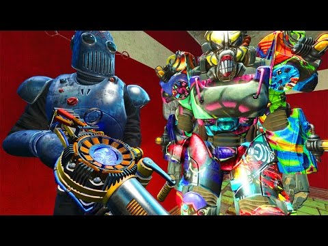 FALLOUT 4 Automatron DLC - BUILDING ROBOTS!!! Gameplay Walkthrough