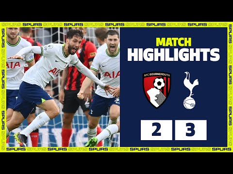 LATE DRAMA as Bentancur completes INCREDIBLE comeback | HIGHLIGHTS | Bournemouth 2-3 Spurs