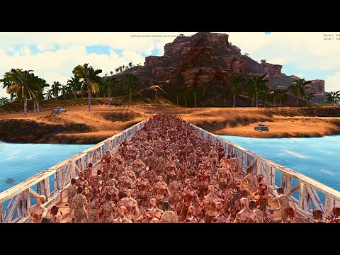 500 Soldiers VS Hodre of Zombies - Ultimate Epic Battle Simulator 2