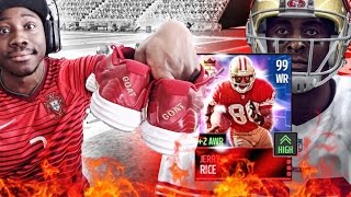 UNLOCKED 99 JERRY RICE & 99 DEVIN HESTER! Madden NFL 16 Mobile Gameplay