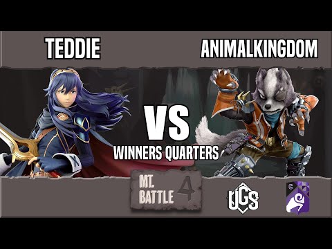Mt. Battle 4 Squad Strike - Winners Quarters - Teddie(Lucina) Vs. AnimalKingdom(Wolf)