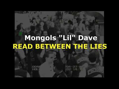 MONGOLS MC National President lil Dave the coward