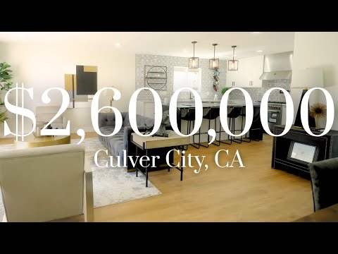 Inside a $2.6M Culver City Modern Home | Stunning Motor Court Living