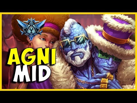 Explosive Plays! - Agni Mid #1- SMITE Ranked Conquest