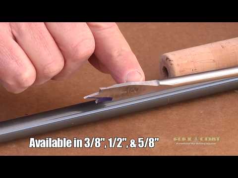 Flex Coat Rod Building - Building a Pre-Shaped Cork Handle "How We Do It"
