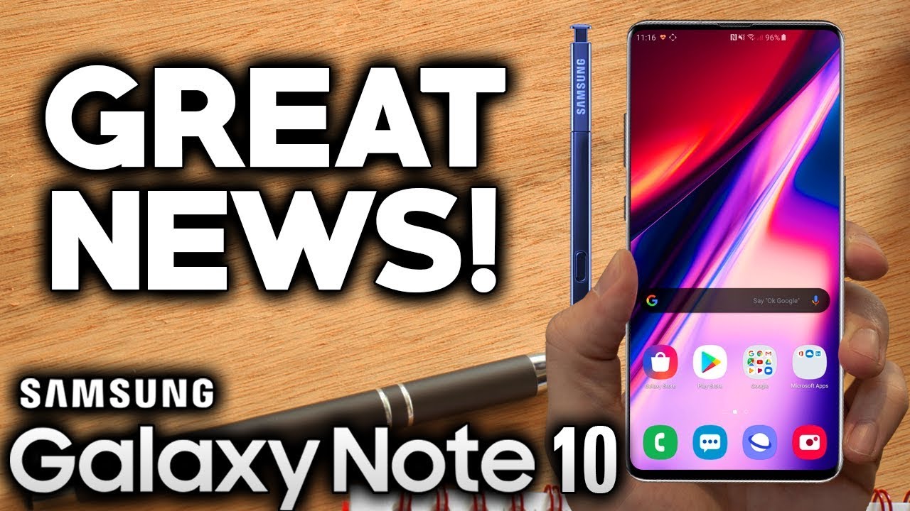 SAMSUNG GALAXY NOTE 10 - Incredible News For Note Fans!