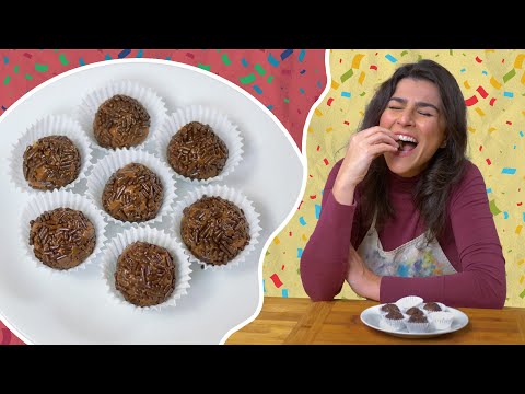 SWEET! Brigadeiro Chocolate Truffles Recipe | Brazilian party in a bite!
