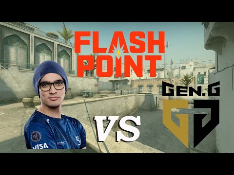 TACO POV (MiBR) vs Gen.G / dust2 / Flashpoint 1