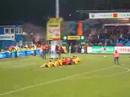 Altach Fans Serenade Their Players