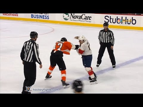 Micheal Haley vs Wayne Simmonds