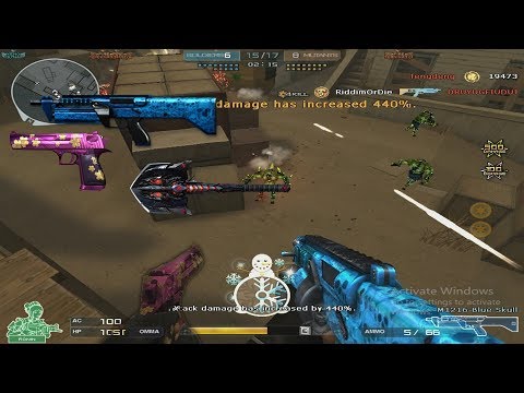 Crossfire West (Đột Kích Bắc Mỹ) 2.0: M1216 Blue Skull | Zombie Nano