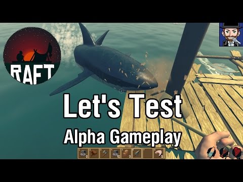 RAFT | Early Alpha # 001 | Ein Mann, ein Hai und ein Floß | Ersteindruck