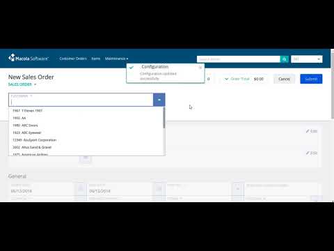 Macola 10.7 Hiding Unnecessary Fields