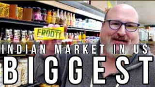 BIGGEST INDIAN 🇮🇳MARKET TOUR IN USA | 🇺🇲 | KT GRILL | INDIAN GROCERY IN USA | CHEF JEFF