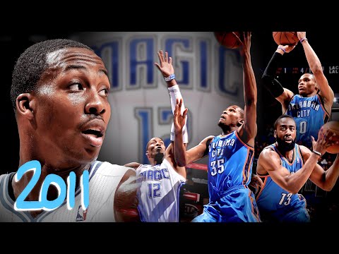 PRIME Dwight Howard Posts 40 Pts, 15 Reb, 6 Blk vs Thunder BIG 3 (Rare Full Highlights)