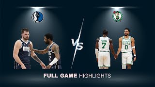 Luka Doncic, Kyrie Irving & Jayson Tatum Jaylen Brown | Dallas Mavericks Vs Boston Celtics | Recap |
